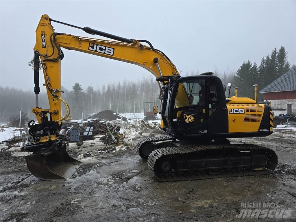 JCB JS160LC+ Pásová rýpadla