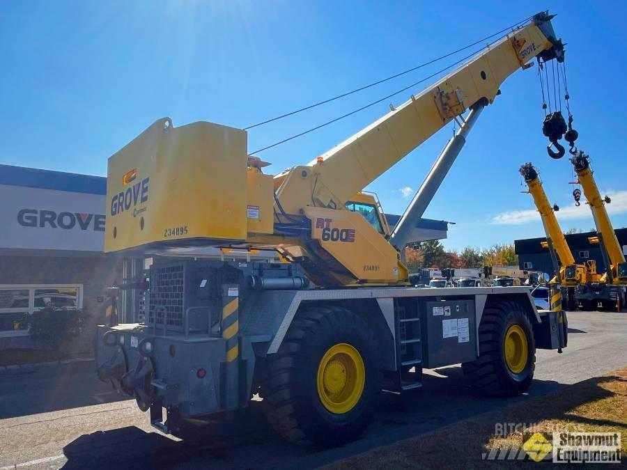 Grove RT 650 E Jeřáby pro těžký terén