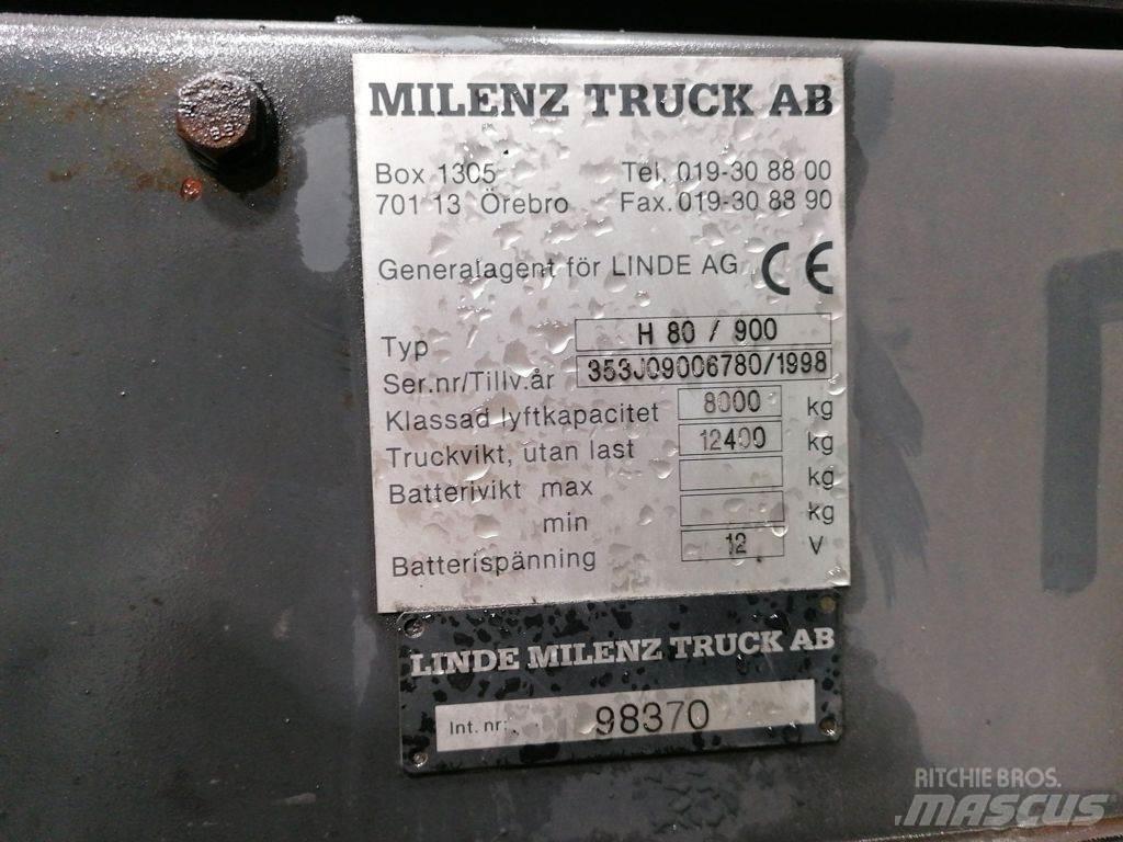 Linde H80D/900 Dieselové vozíky