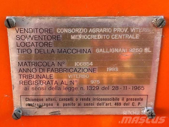  GALLICANI 9250SL Čelisti na balíky
