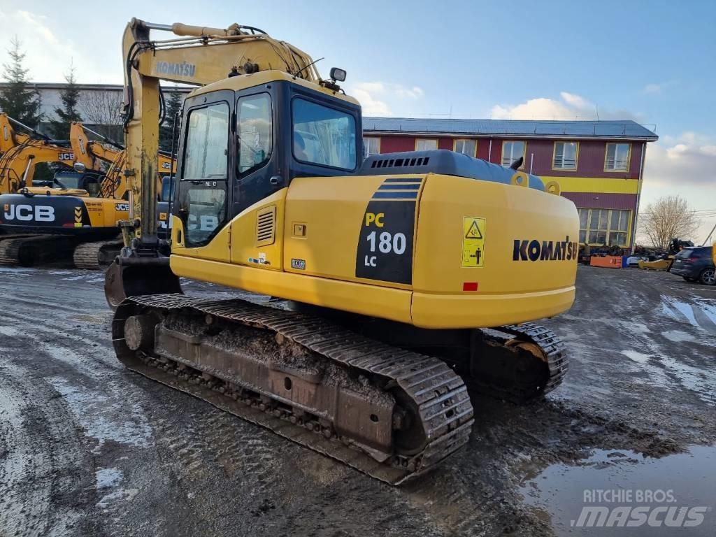Komatsu PC 180 LC-7 Pásová rýpadla