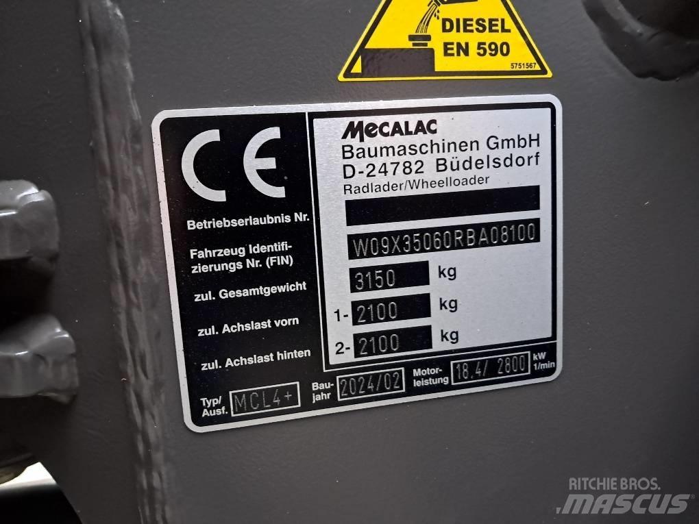Mecalac MCL 4+ Kolové nakladače