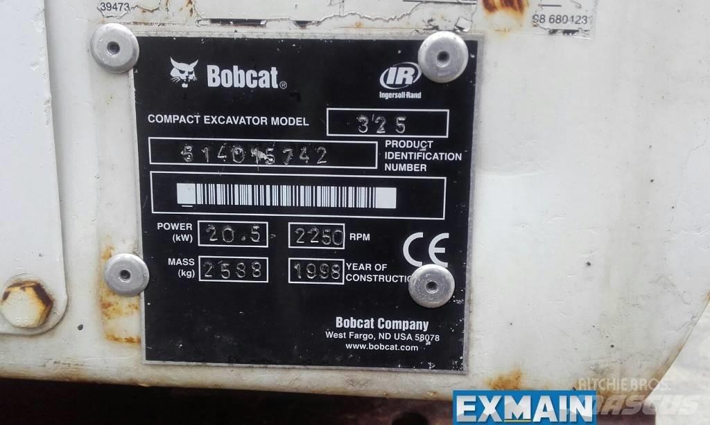 Bobcat X 325 Mini rýpadla < 7t