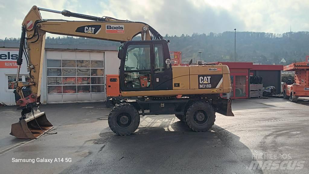CAT M 318 D Kolová rýpadla