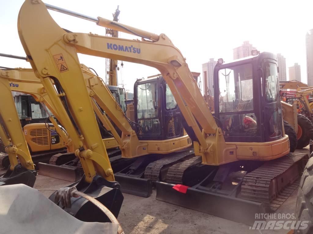 Komatsu PC56-7 Pásová rýpadla