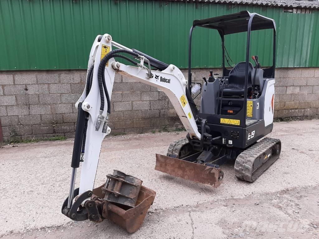 Bobcat E 19 Mini rýpadla < 7t