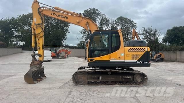 Hyundai 140LC Pásová rýpadla