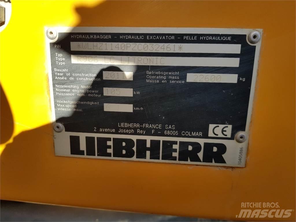 Liebherr R906 LC Pásová rýpadla
