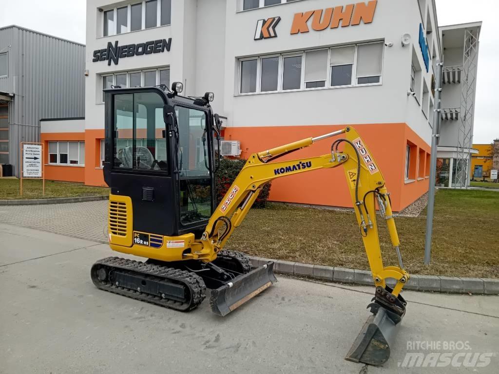 Komatsu PC 16 R-3HS Mini rýpadla < 7t