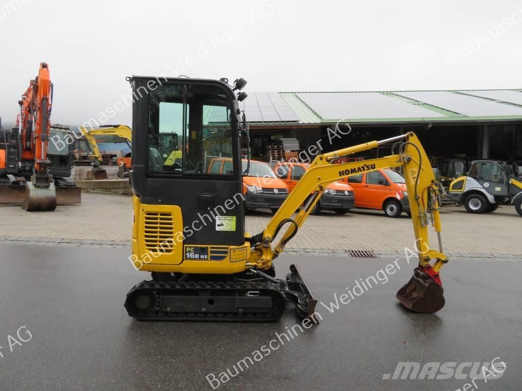 Komatsu PC 16 Mini rýpadla < 7t