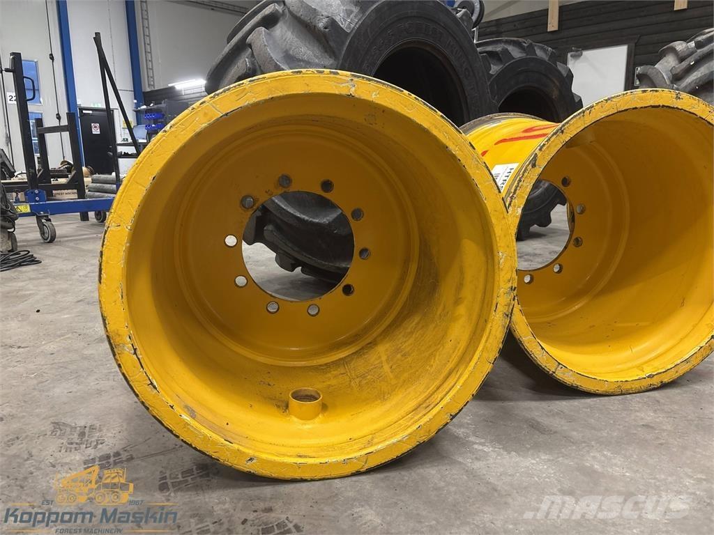 Rottne H8 24x26,5 Pneumatiky, kola a ráfky