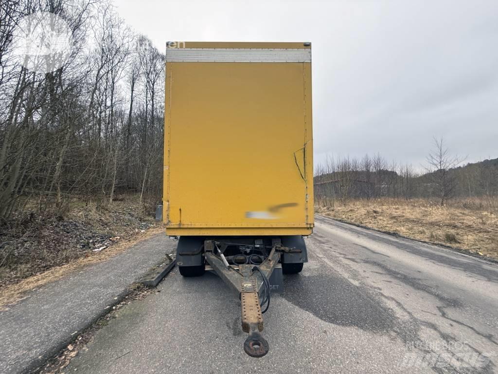 Kaupe 4 UT PE 126 Skříňové přívěsy