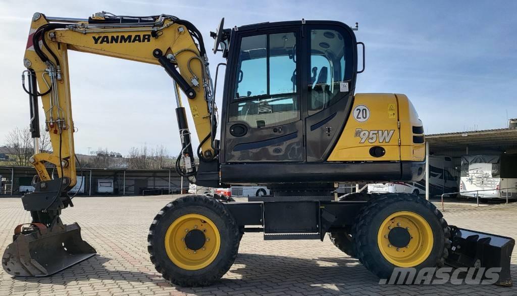 Yanmar B 95 W Kolová rýpadla