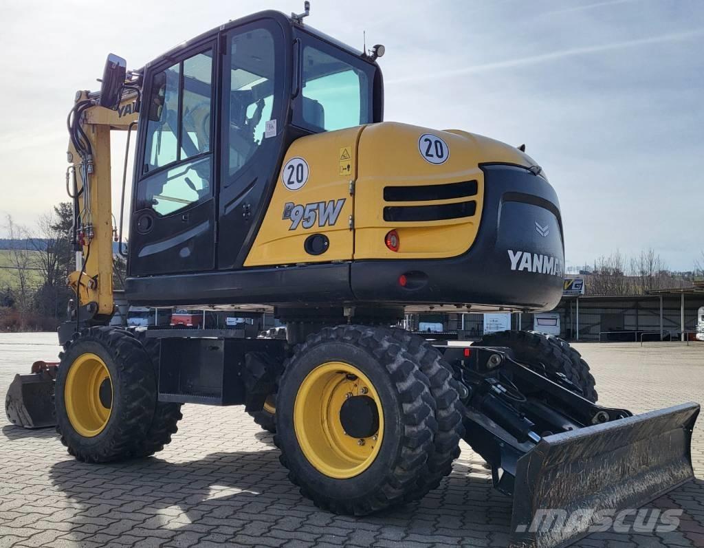 Yanmar B 95 W Kolová rýpadla