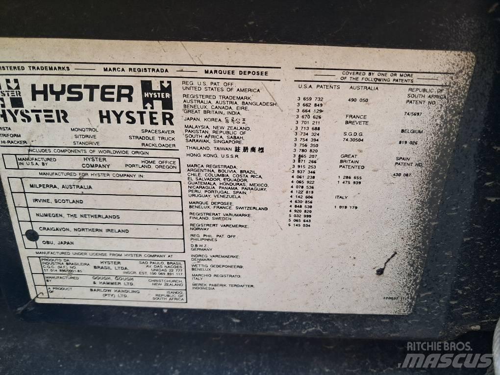 Hyster H250XL LPG vozíky