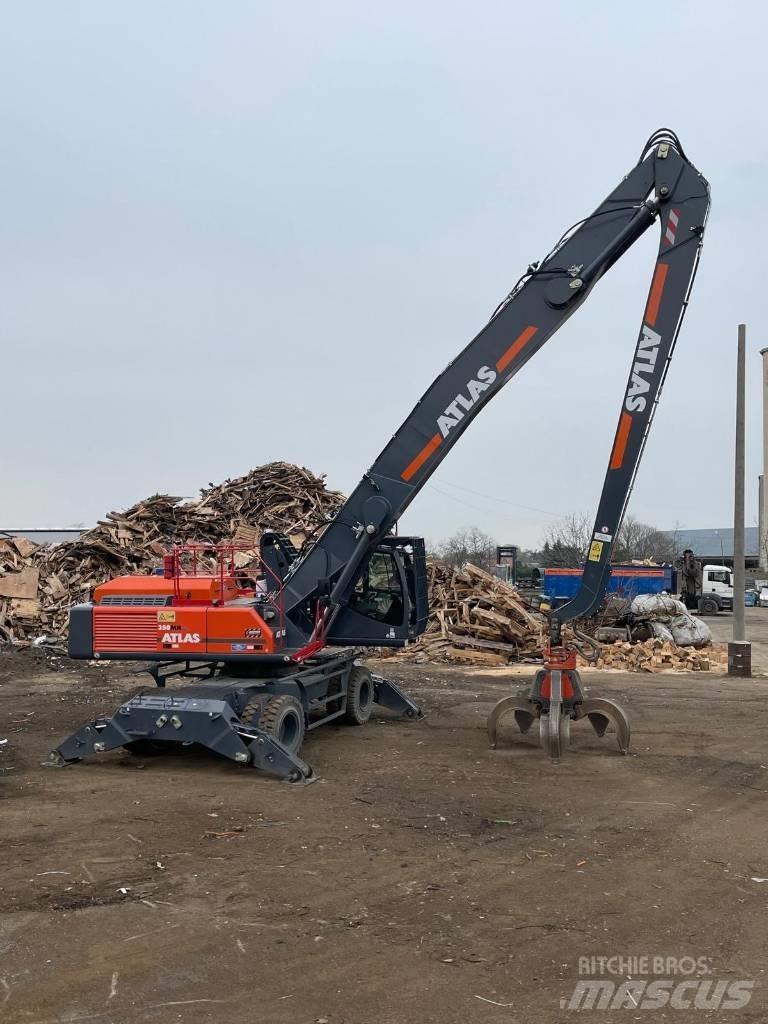 Atlas 350 MH Stroje pro manipulaci s odpadem