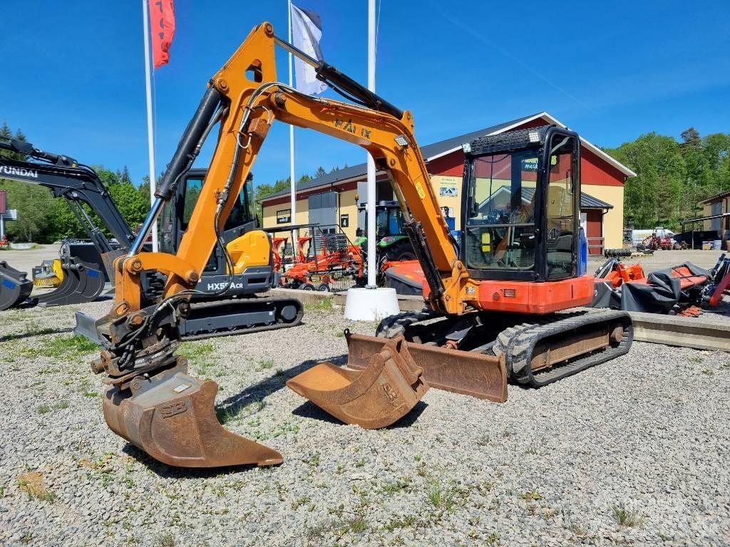 Hanix H 55 DR Mini rýpadla < 7t