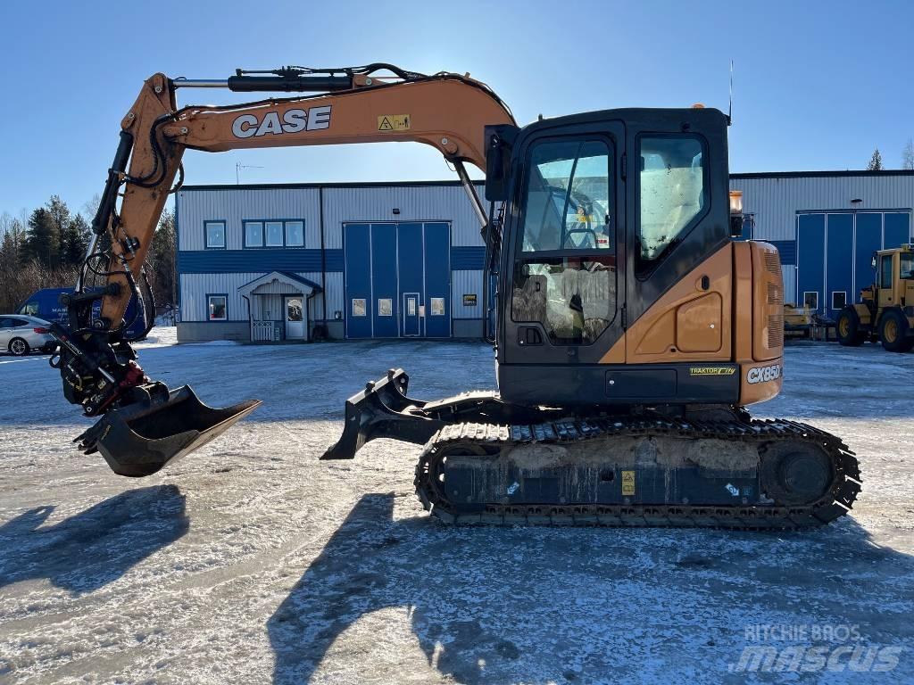 CASE CX 85 D SR Midi rýpadla 7t - 12t