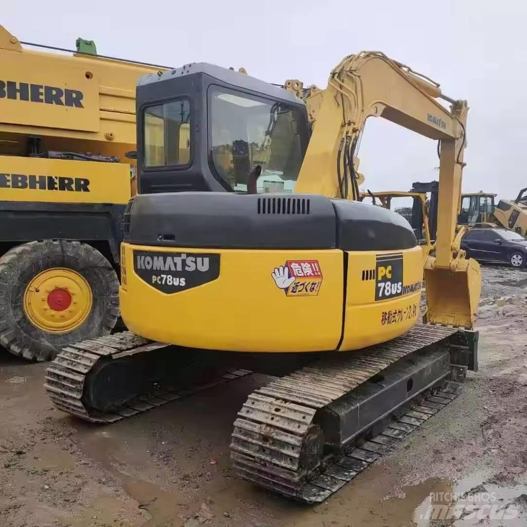 Komatsu PC 78 US Pásová rýpadla