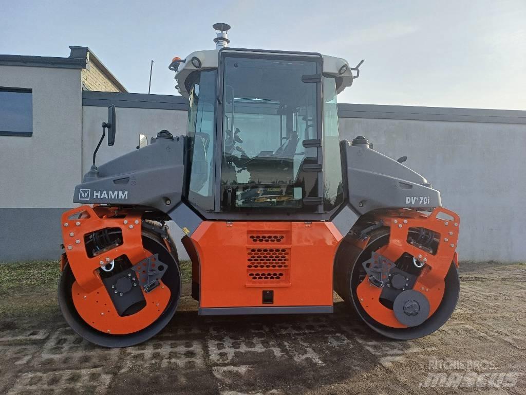 Hamm DV+ 70i VV-S Tandemové válce