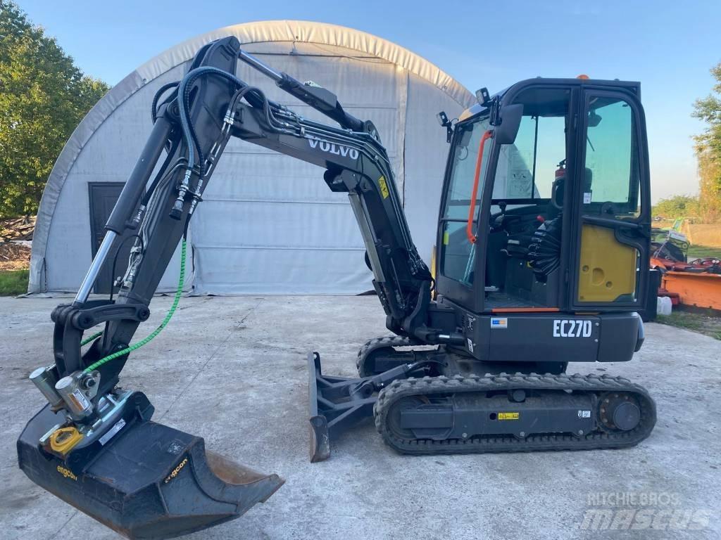 Volvo EC 27 D Mini rýpadla < 7t