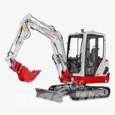 Takeuchi TB225 Mini rýpadla < 7t