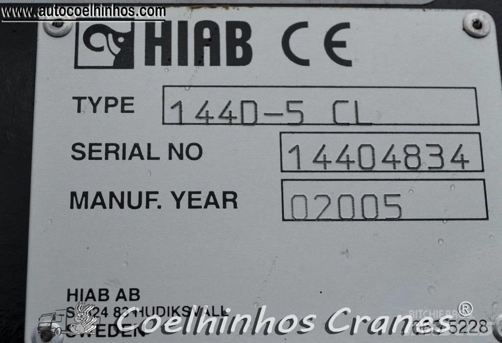Hiab 144 XS / D5-CL Nakládací jeřáby
