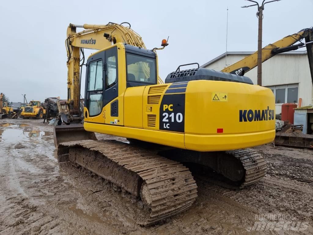 Komatsu PC 210-8 Pásová rýpadla
