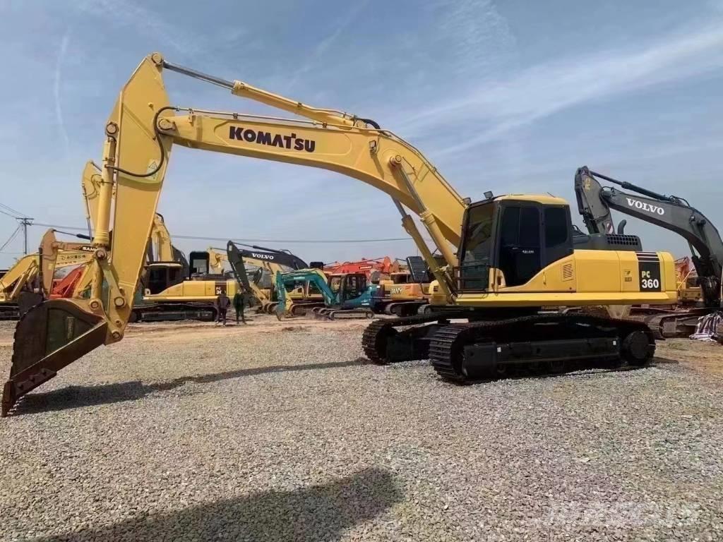 Komatsu pc 360 Pásová rýpadla