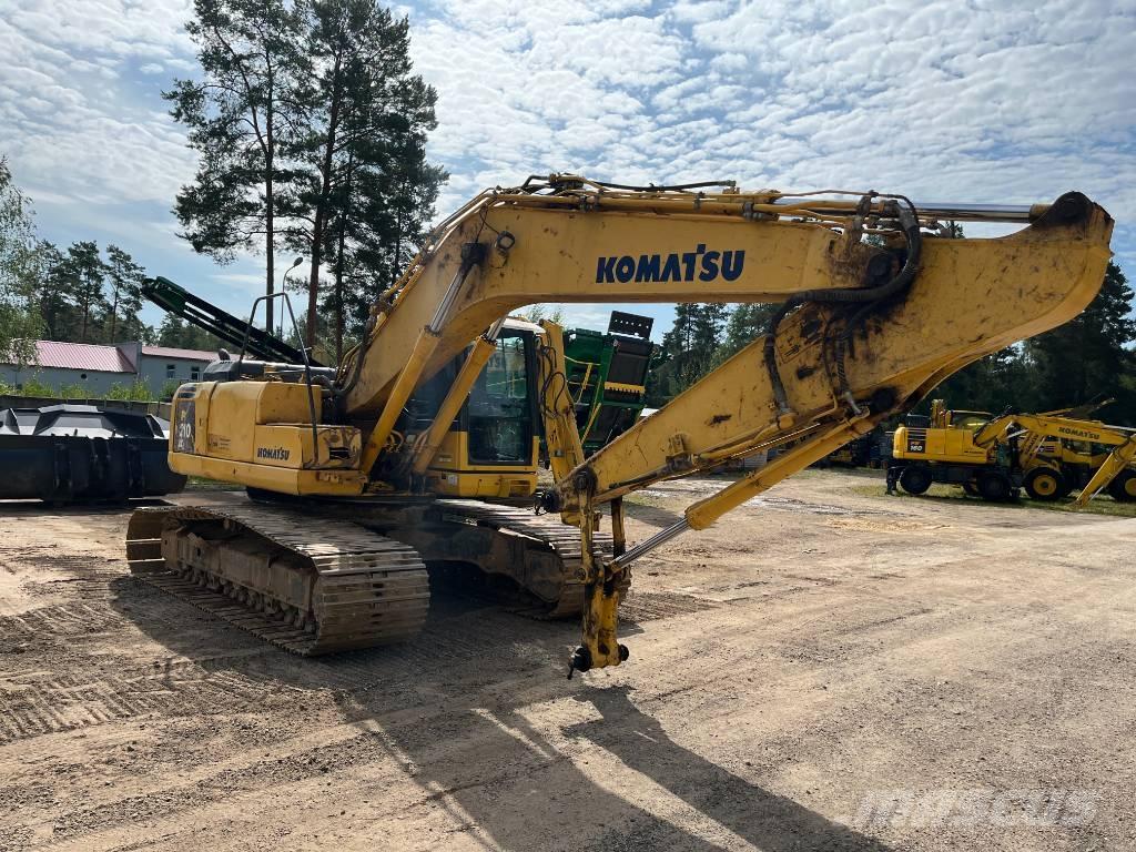 Komatsu PC 210 LC-8 Pásová rýpadla