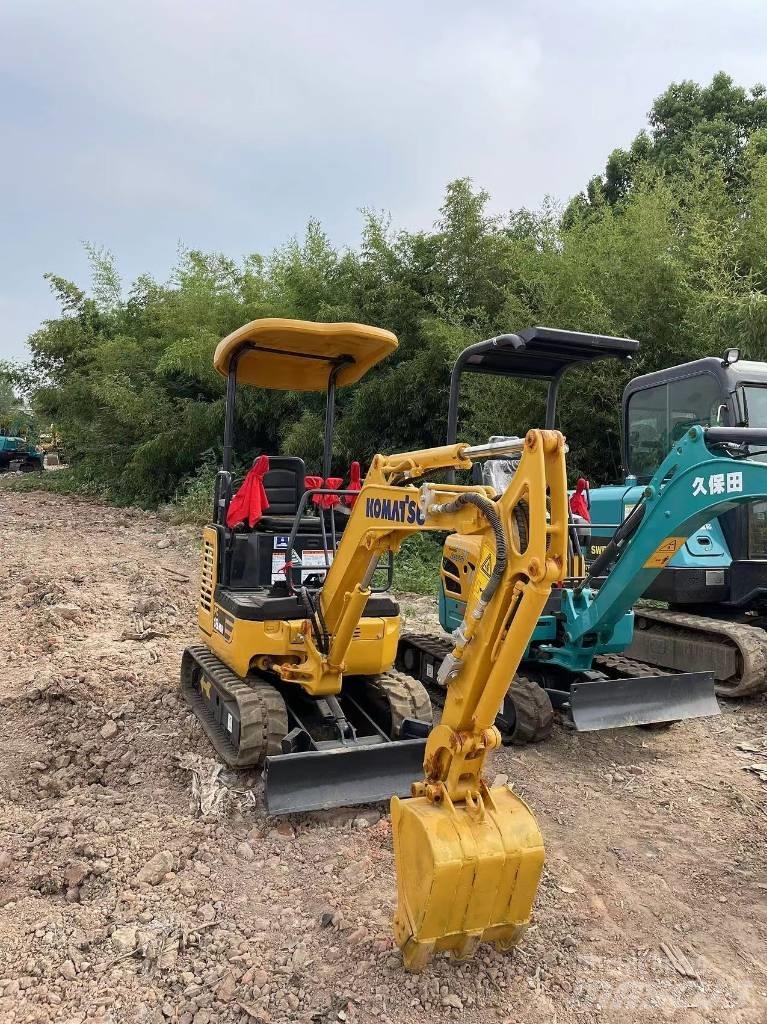Komatsu PC18 Pásová rýpadla