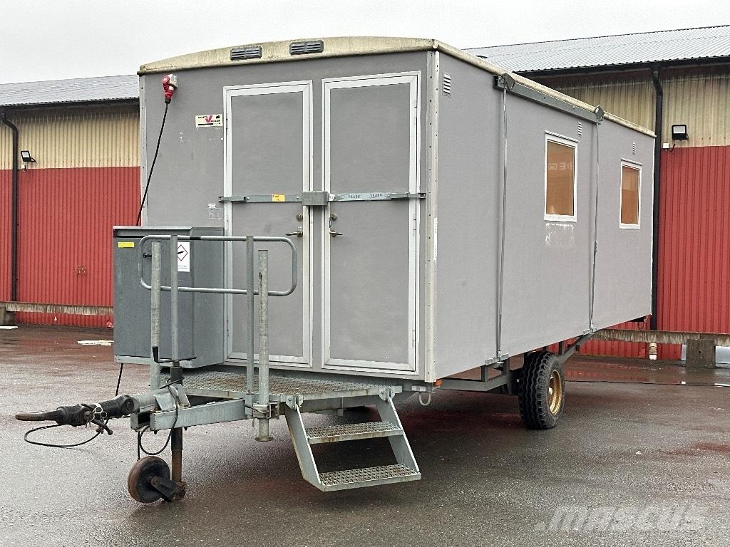  Arbetsvagnar PVT-6 Stavební buňky