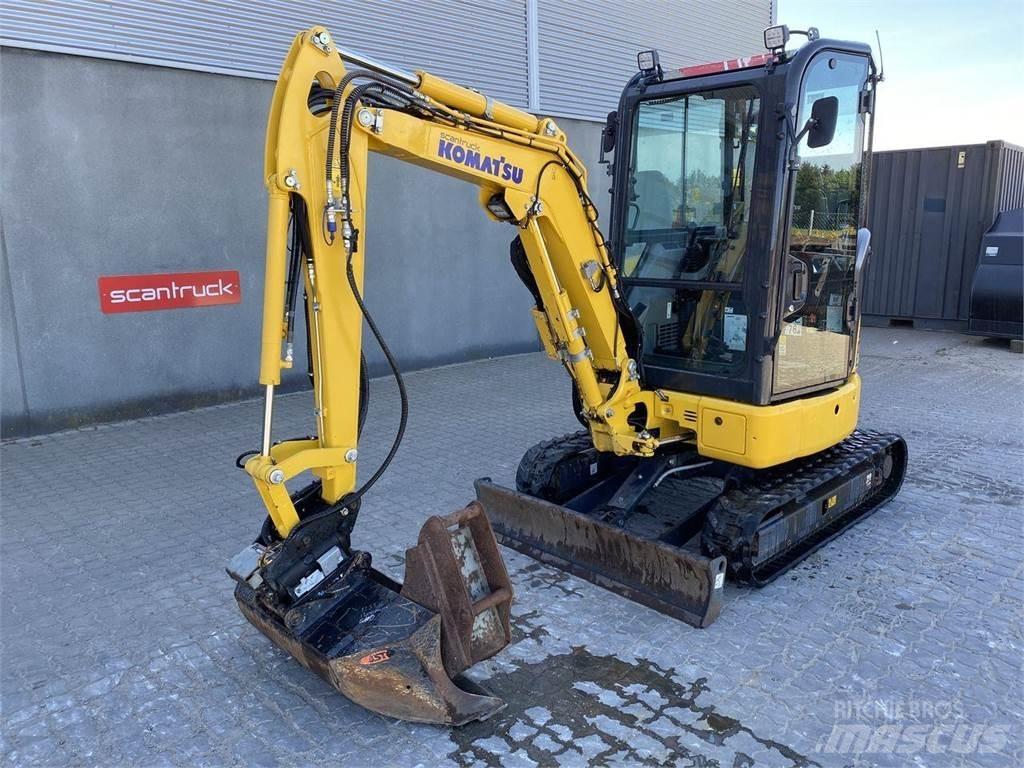 Komatsu PC24MR-5 Kolová rýpadla