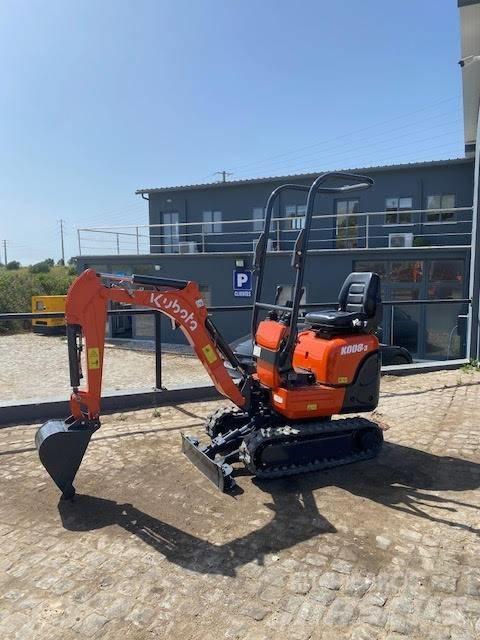 Kubota K 008-3 Mini rýpadla < 7t