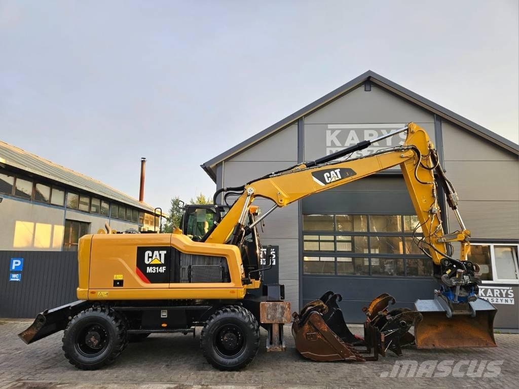 CAT M 314 Kolová rýpadla