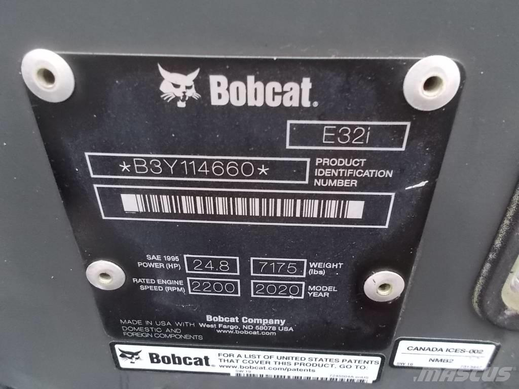Bobcat E32i Mini rýpadla < 7t