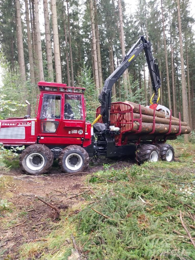 Dasser 10.8 TS10.8 Vyvážecí traktory