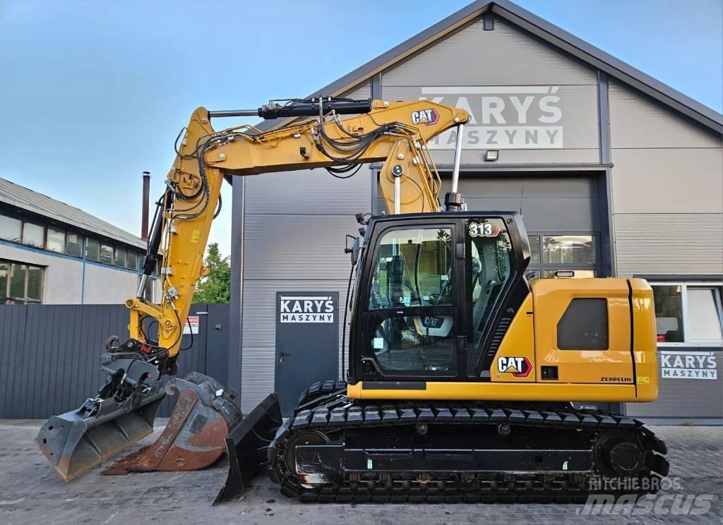 CAT 313 Pásová rýpadla