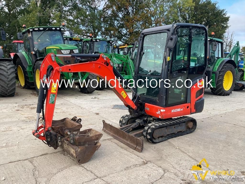 Kubota KX 016-4 Mini rýpadla < 7t
