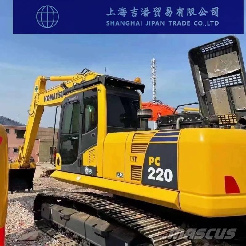 Komatsu PC 220 Pásová rýpadla