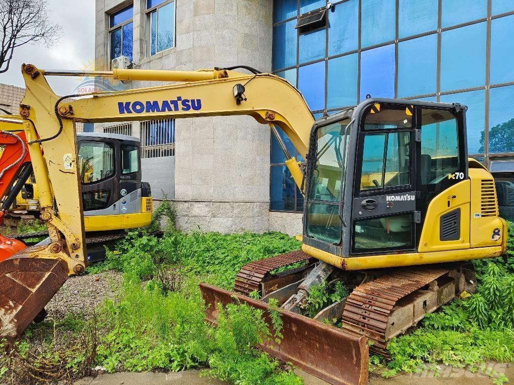 Komatsu PC 70-8 Pásová rýpadla