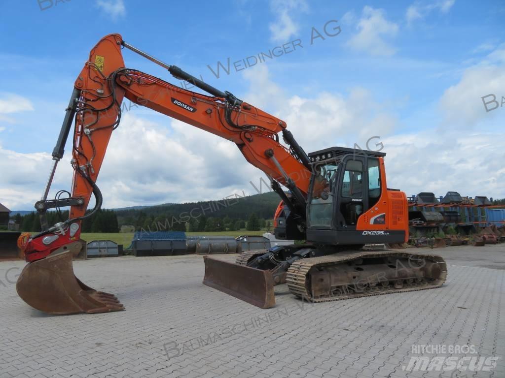 Doosan DX 235 LCR-5 Pásová rýpadla