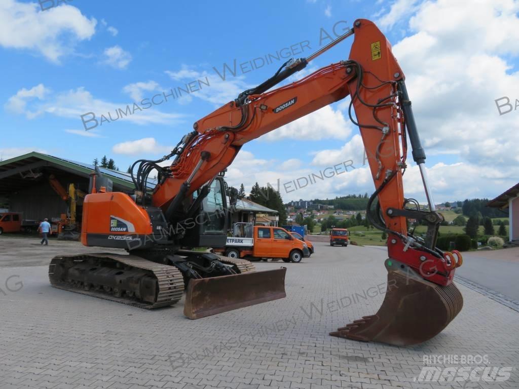 Doosan DX 235 LCR-5 Pásová rýpadla