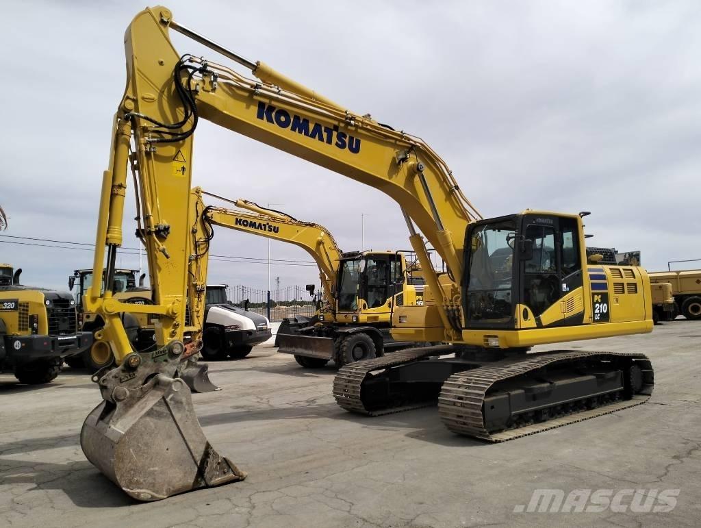 Komatsu PC 210 LC-11 Pásová rýpadla