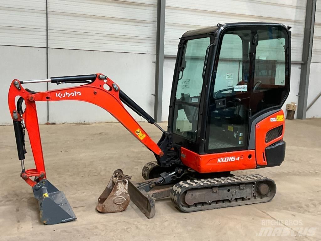 Kubota KX 016-4 Mini rýpadla < 7t