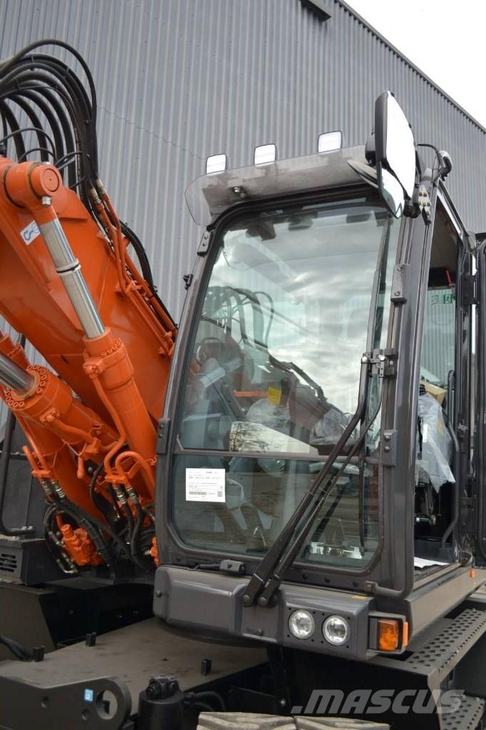 Hitachi ZX135W-7 Kolová rýpadla