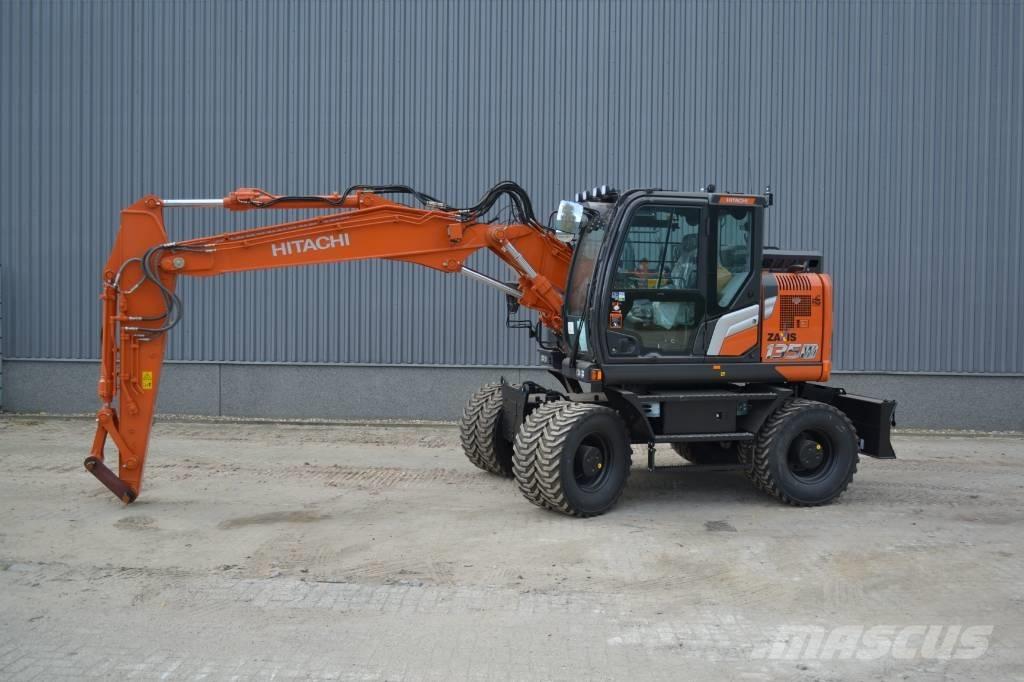 Hitachi ZX135W-7 Kolová rýpadla