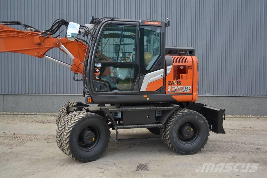Hitachi ZX135W-7 Kolová rýpadla