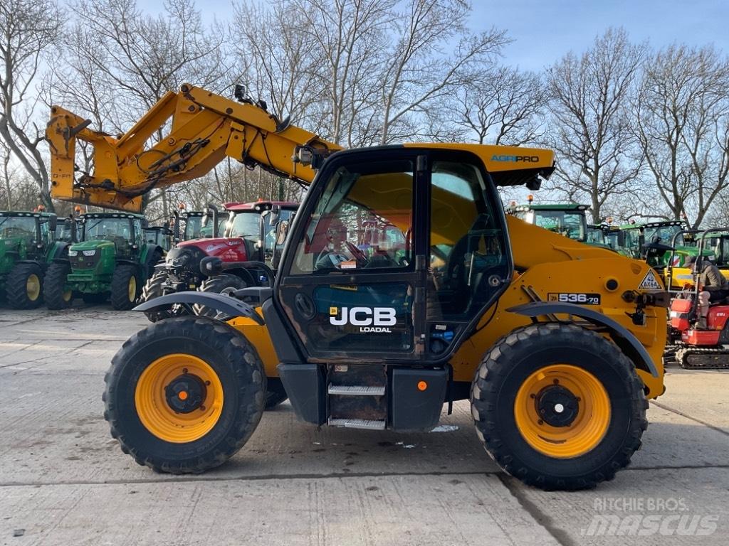 JCB 536-70 AGRI PRO Teleskopické nakladače pro zemědělství