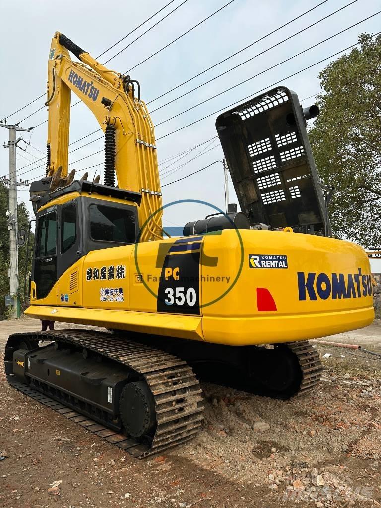 Komatsu PC 350-7 Pásová rýpadla